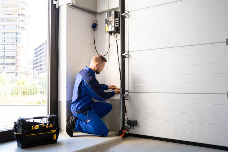 Remplacement porte de garage enroulable à Sélestat